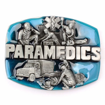 Paramedics Heroic Service Belt Buckle